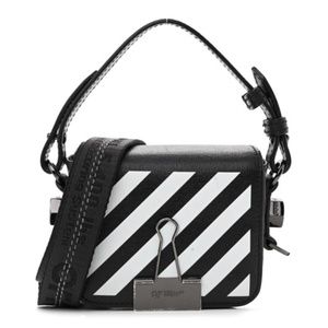 MINI Off-White Binder leather handbag
